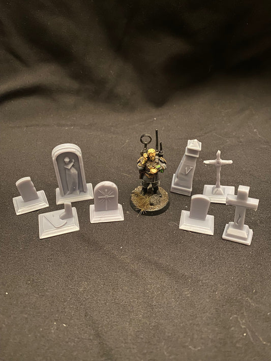 MTW 3D Printed Graveyard Packs