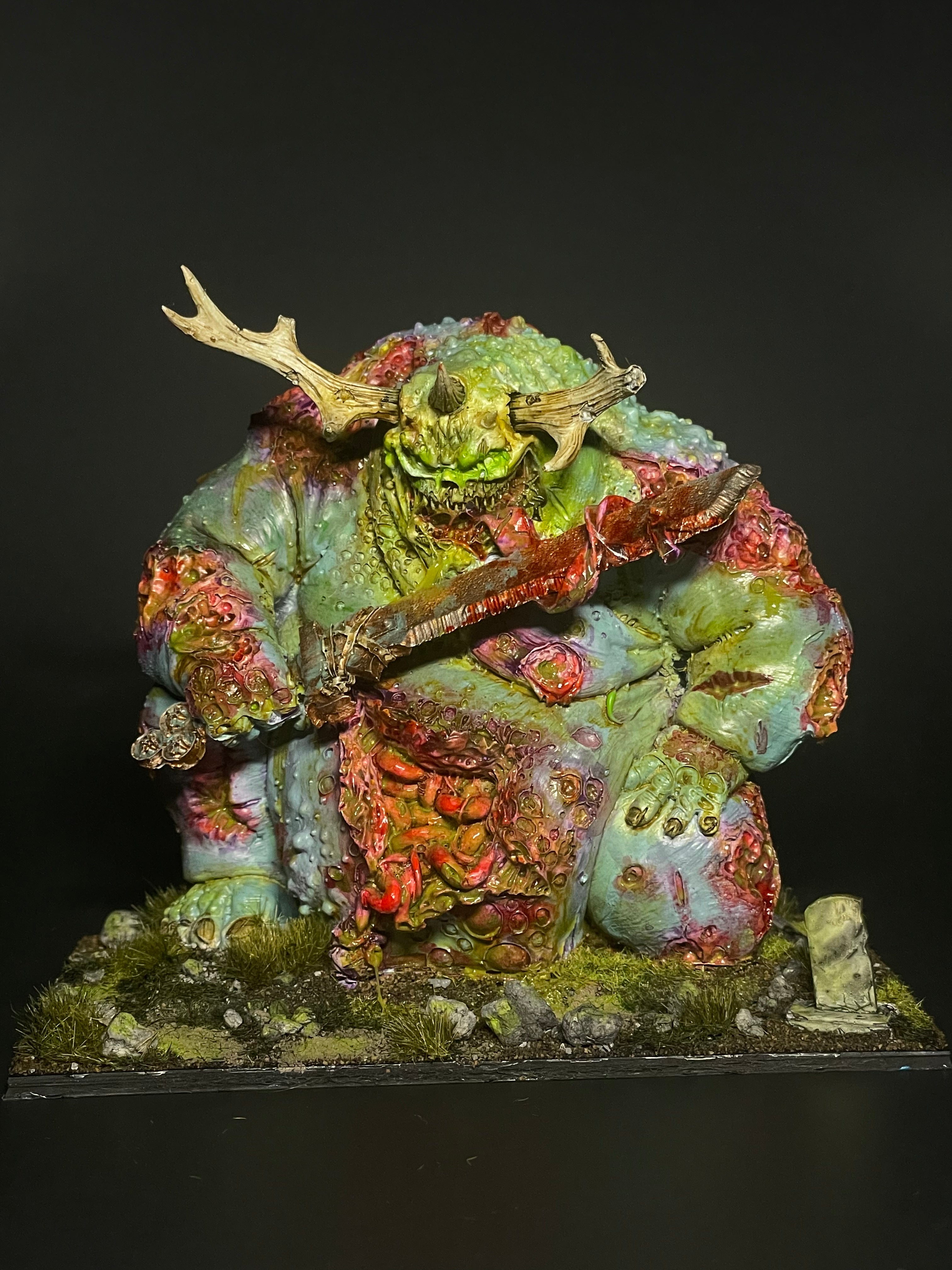 新品 絶版 入手困難 unclean oneウォーハンマー forgeworld Forgeworld Great Unclean One Chaos Greater Daemon of Nurgle